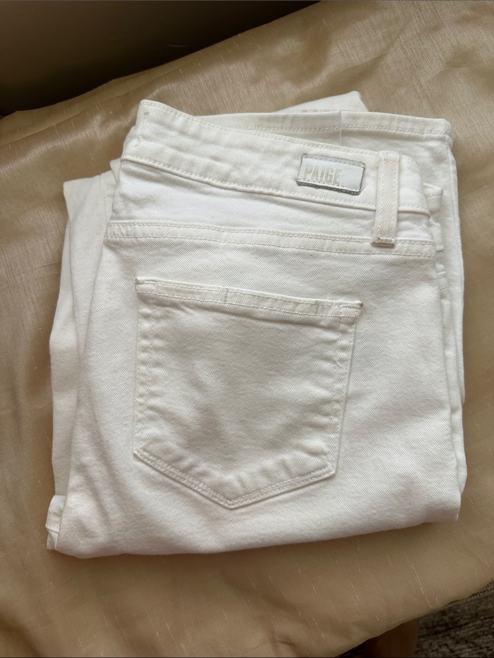 PAIGE White Skyline Ankle Peg Skinny Women's Jeans